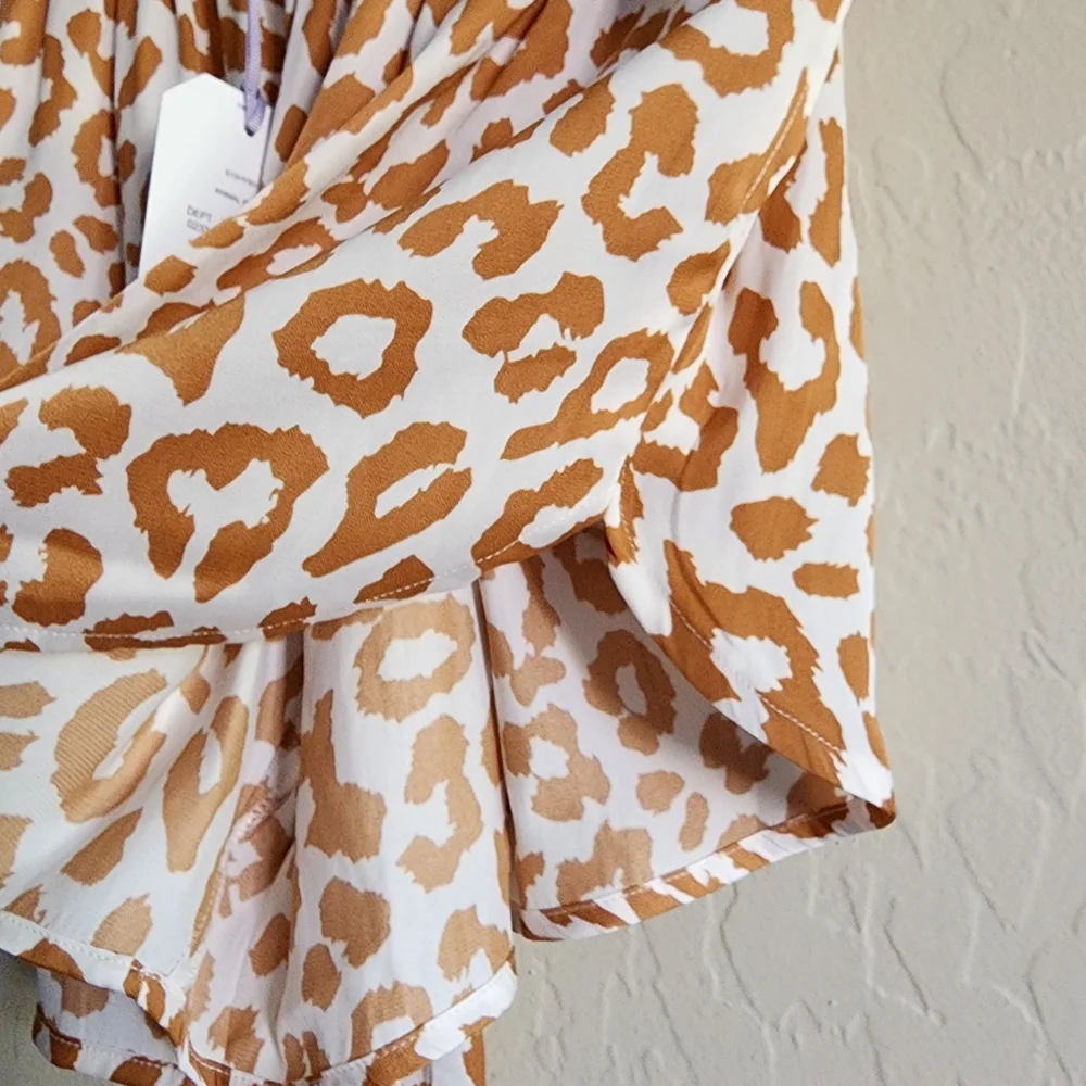 Van Winkle &‎ CO Animal Print Sleep Shorts XS NWT